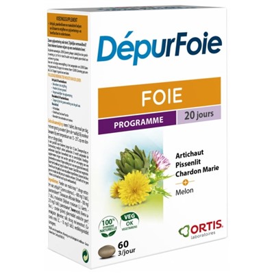 Ortis Foie D?purFoie 60 Comprim?s