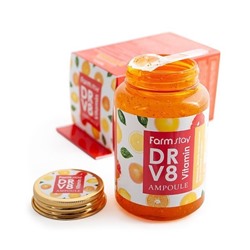 Многофункциональная витаминная сыворотка FARMSTAY DR-V8 Vitamin Ampoule (Южная Корея)