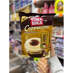 Кофейный напиток Torabika «Капучино» с шоколадной крошкой, Растворимый В упаковке 20шт по 25,5гр