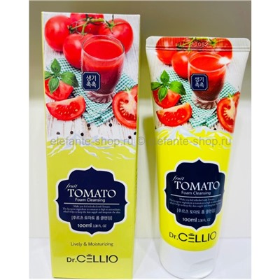 Пенка для умывания Dr. CELLIO Fruit Tomato Foam Cleansing 100ml (125)