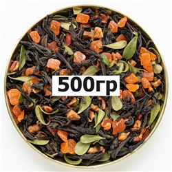 Черный чай Айва с персиком 500гр