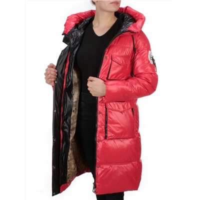 2187 RED Куртка зимняя женская AIKESDFRS (200 гр. холлофайбера)