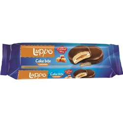 Бисквитное Печенье Luppo Caramel маршмеллоу с карамельной начинкой 182гр
