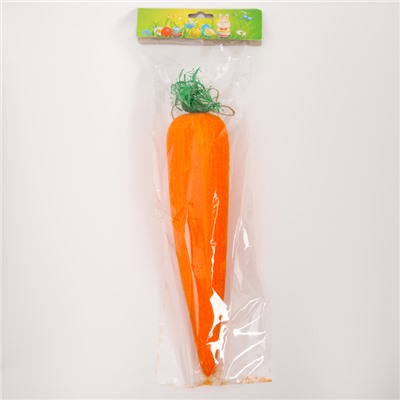 Декор «Морковка» 8 × 8 × 40 см