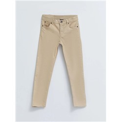 Базовые брюки для мальчика из габардина