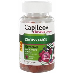 Nutreov Capileov Croissance 60 Gummies