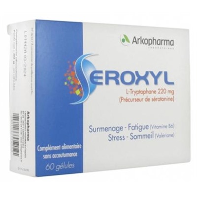 Arkopharma Seroxyl Surmenage Fatigue Stress Sommeil 60 G?lules