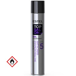 ESTEL TOP SALON PRO Лак для волос экстрасильная фиксация 400 мл