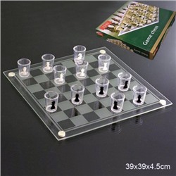 Игра настольная Пьяные шахматы 39х39 см / GB086L /уп 10/
