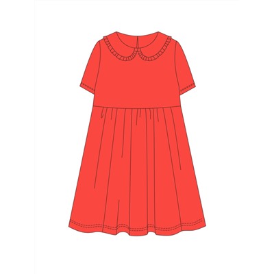 ПЛ-734/6 Платье Тася-6 Красный