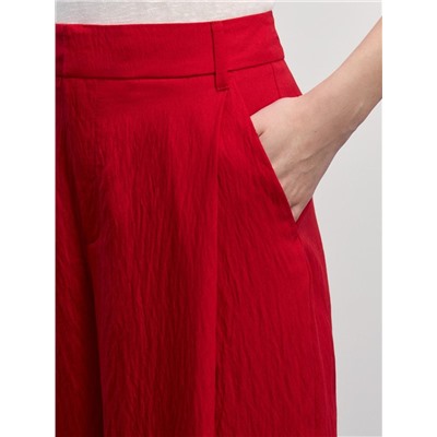 брюки женские красный