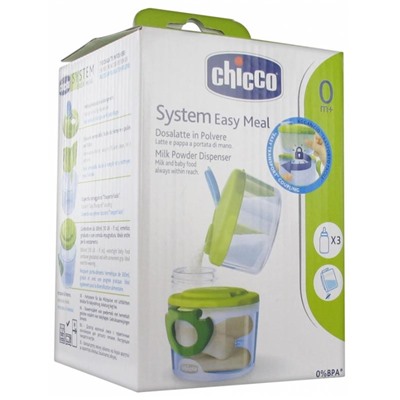 Chicco System Easy Meal Doseur Pour Lait en Poudre 0 Mois et +