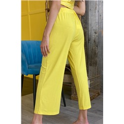 Женские брюки 8116 Желтый