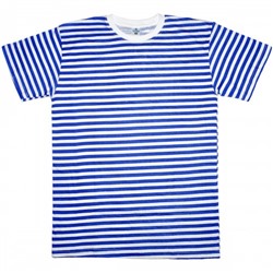 Тельняшка-футболка "Браво" (синяя полоса)