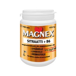 Магний и витамин B6 "Vitabalans" Magnex Sitraatti + B6 100 шт