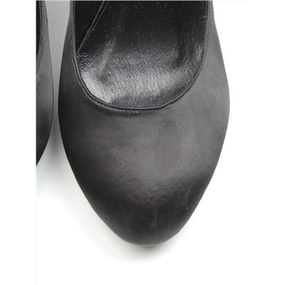 06-A8380-N39 BLACK Туфли женские (шелк)