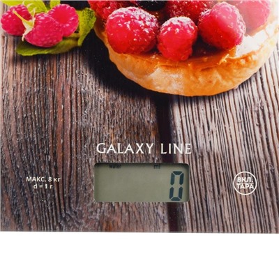 Весы кухонные Galaxy LINE GL 2816, электронные, до 8 кг