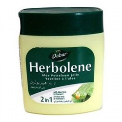 Крем для кожи Dabur Herbolne Aloe Petroleum Jelly-Aloe Vera and Vitamin E- смягчающий-115мл