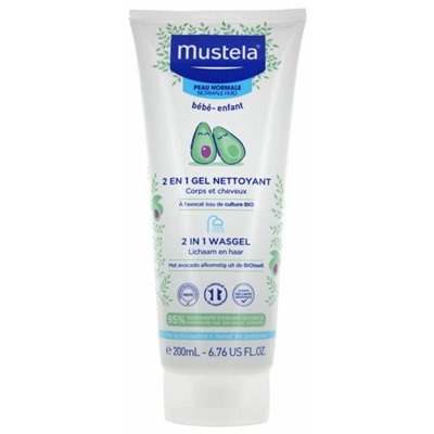 Mustela Gel Nettoyant 2en1 ? l Avocat 200 ml