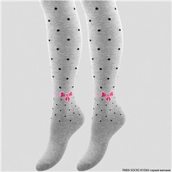 Колготки детские Para Socks (K1D65) серый меланж
