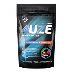Мультикомпонентный протеин 4uze + Glutamine Вишнёвый пирог