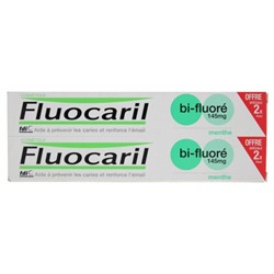 Fluocaril Dentifrice Menthe Bi-Fluor? Lot de 2 x 75 ml