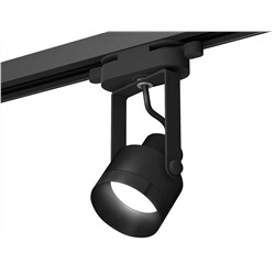 Комплект трекового однофазного светильника XT6602041 PBK черный полированный MR16 GU10 (C6602, N6131)