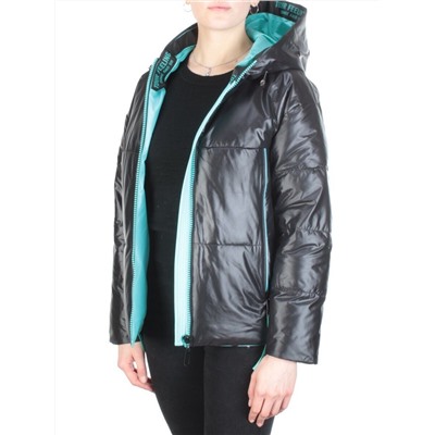 8278 BLACK Куртка демисезонная женская BAOFANI (100 гр. синтепон)