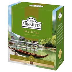 Чай в пакетиках зеленый Ahmad Tea Green Classic, 100шт