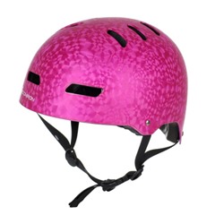 Шлем защитный COMIRON / Nan-01 / уп 10 / розовый перламутровый