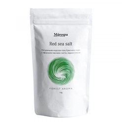 Соль морская Красного моря, с эфирными маслами пихты, кедра и сосны