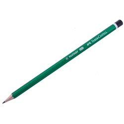 Чернографитный карандаш Fantasy, твердость HB, зеленый корпус, в картонной коробке, 12 шт