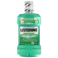 Listerine Bain de Bouche Protection Dents et Gencives Menthe Fra?che 250 ml