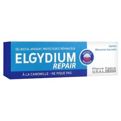Elgydium Repair Gel Buccal Apaisant Protecteur R?parateur 15 ml