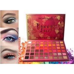 Профессиональная палитра теней для макияжа Bunny Love Yachan Beauty Eyeshadow Palette 54 цветов