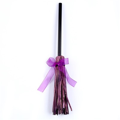 Карнавальный набор «Магия», шляпа фиолетовая, метла, мешок