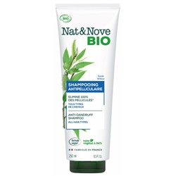 NatandNove Bio Shampoing Antipelliculaire Saule 250 ml