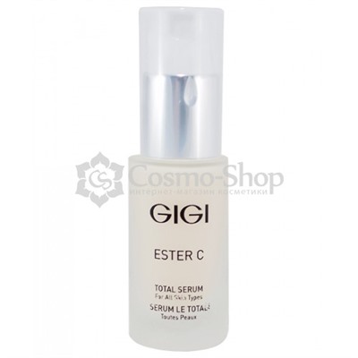 GiGi Ester C Total Serum Vitamin C Serum/ Сыворотка с витамином С и эффектом осветления кожи 120мл