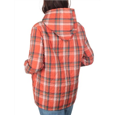 W-129 CORAL Куртка демисезонная женская (100% хлопок, синтепон 50 гр.)