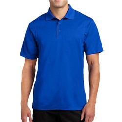 Рубашка-поло Синяя однотонная "Эконом"