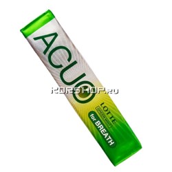 Жевательная резинка Зеленая мята ACUO Green Mint (подушечки) Lotte, Япония, 21 г Акция