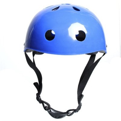 Шлем защитный. 4-16лет / Yan-1+1BL / уп 50 / синий