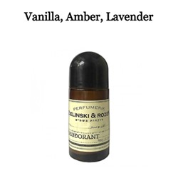 Шариковый дезодорант Zielinski & Rozen Vanilla, Amber, Lavender