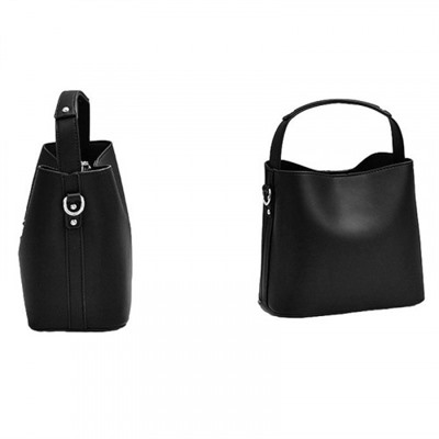 Женская кожаная сумка 8810-10 BLACK