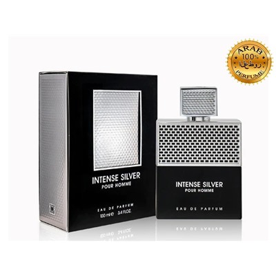 (ОАЭ) Fragrance World Intense Silver Pour Homme EDP 100мл