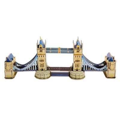 Конструктор 3D «Лондонский мост», 41 деталь