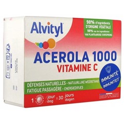 Alvityl Ac?rola 1000 Vitamine C 30 Comprim?s ? Croquer