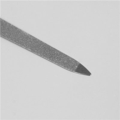 Пилка-триммер металлическая для ногтей, с защитным колпачком, 16,5 см, цвет МИКС