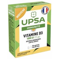 UPSA Vitamine D3 1000 UI 30 Comprim?s