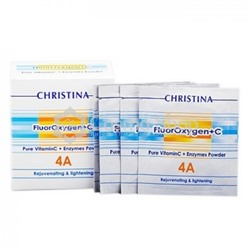 Christina FluorOxygen+C Pure Vitamin C+ Enzymes Powder (Step 4a)/ Энзимная пудра с витамином С 20 мл